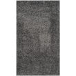 Safavieh Santa Monica Shag 4' X 6' Power Loomed Rug in Dark Gray