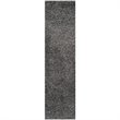 Safavieh Santa Monica Shag 9' X 12' Power Loomed Rug in Dark Gray