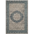Safavieh Sofia 2' X 3' Power Loomed Rug in Light Gray and Blue