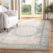 Safavieh Sofia 3' X 5' Power Loomed Rug in Light Gray and Blue