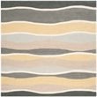 Safavieh Soho 2' X 3' Hand Tufted Wool Rug in Gray and Gold