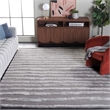 Safavieh Soho 9' X 12' Hand Tufted Wool Rug in Gray