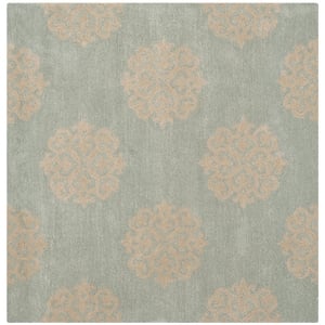 Safavieh Soho 4' Square Hand Tufted Wool Rug