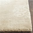 Safavieh Soho 9' X 12' Hand Tufted Wool Rug in Gray and Ivory