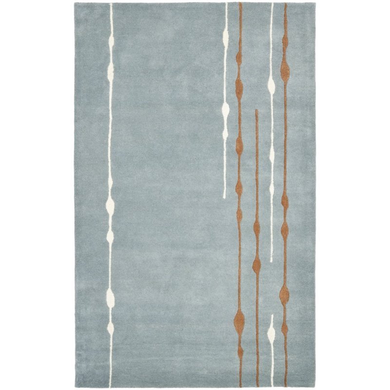 Safavieh Soho 6' X 9' Hand Tufted Wool Rug in Blue