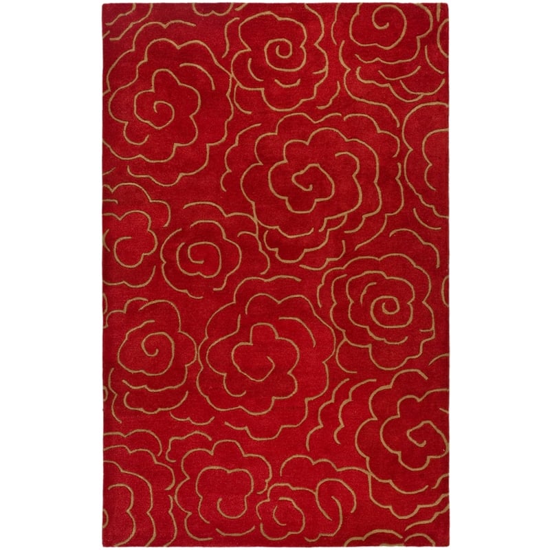 Safavieh Soho 6' X 9' Hand Tufted Wool Rug in Beige