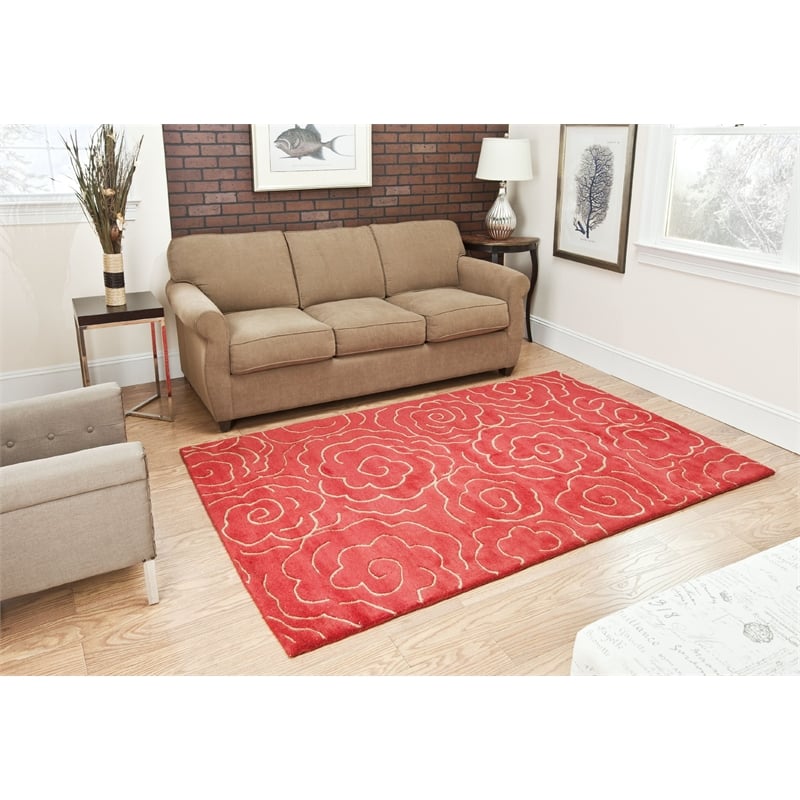 Safavieh Soho 6' X 9' Hand Tufted Wool Rug in Beige