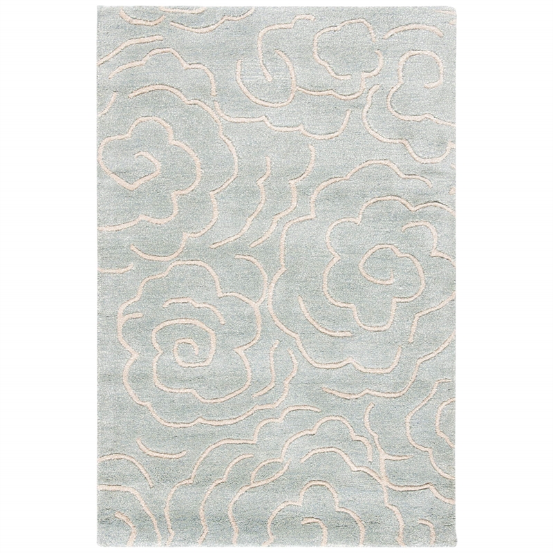 Safavieh Soho 9' X 12' Hand Tufted Wool Rug in Beige