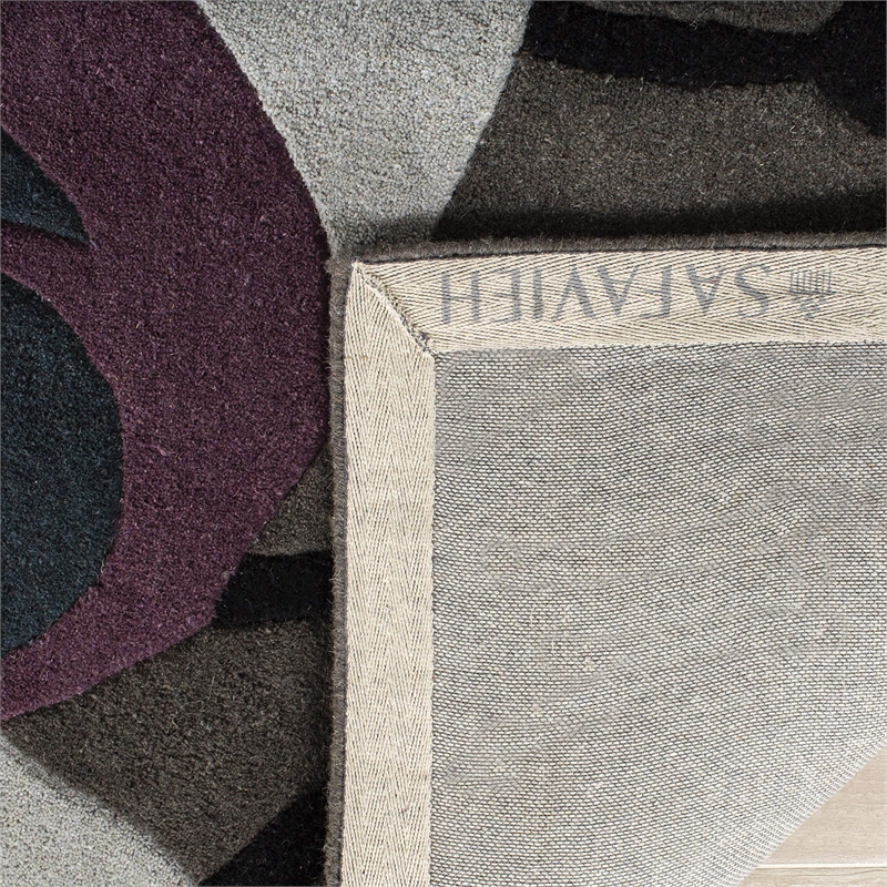 Safavieh Soho 8' X 10' Hand Tufted Wool Rug in Gray and Blue