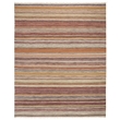 Safavieh Striped Kilim 10' X 14' Hand Woven Wool Pile Rug in Beige