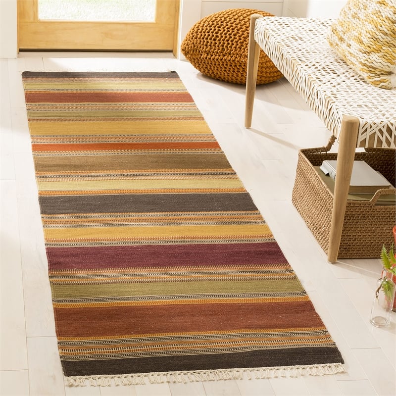 Safavieh Striped Kilim 2'3