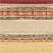 Safavieh Striped Kilim 3' X 5' Hand Woven Wool Pile Rug in Green