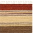 Safavieh Striped Kilim 3' X 5' Hand Woven Wool Pile Rug in Green