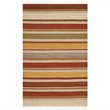 Safavieh Striped Kilim 4' X 6' Hand Woven Wool Pile Rug