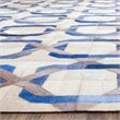 Safavieh Studio Leather 3' X 5' Hand Woven Leather Rug in Ivory