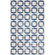 Safavieh Studio Leather 3' X 5' Hand Woven Leather Rug in Ivory