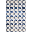 Safavieh Studio Leather 4' X 6' Hand Woven Leather Rug in Ivory