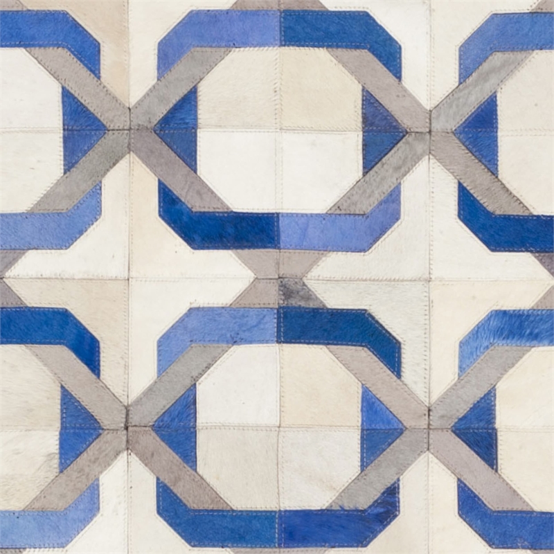 Safavieh Studio Leather 4' X 6' Hand Woven Leather Rug in Ivory