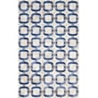 Safavieh Studio Leather 5' X 8' Hand Woven Leather Rug in Ivory