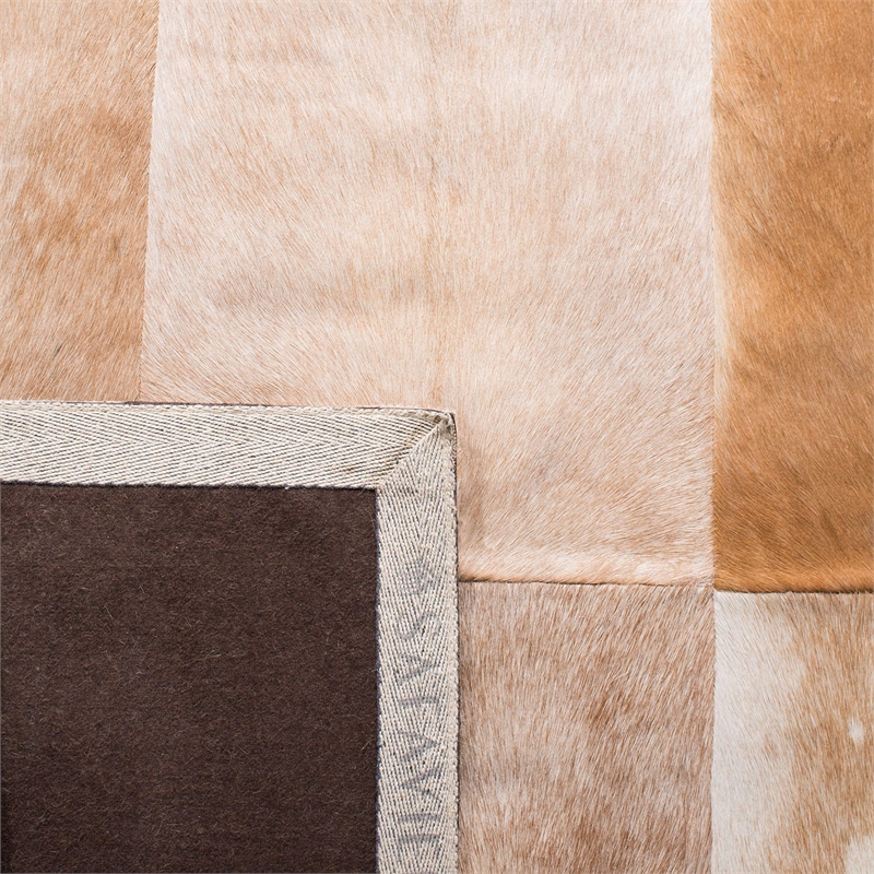 Safavieh Studio Leather 5' X 8' Hand Woven Leather Rug