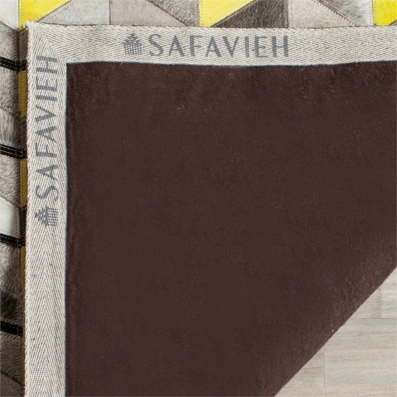 Safavieh Studio Leather 3' X 5' Hand Woven Leather Rug