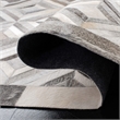 Safavieh Studio Leather 5' X 8' Hand Woven Leather Rug in Gray
