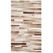 Safavieh Studio Leather 4' X 6' Hand Woven Leather Rug