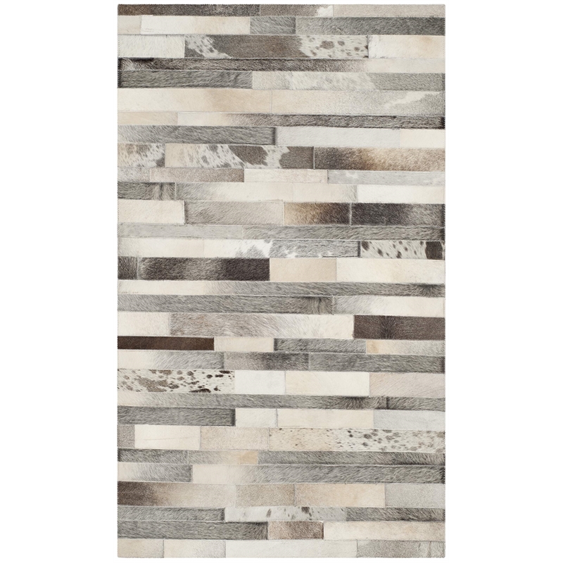 Safavieh Studio Leather 5' X 8' Hand Woven Leather Rug