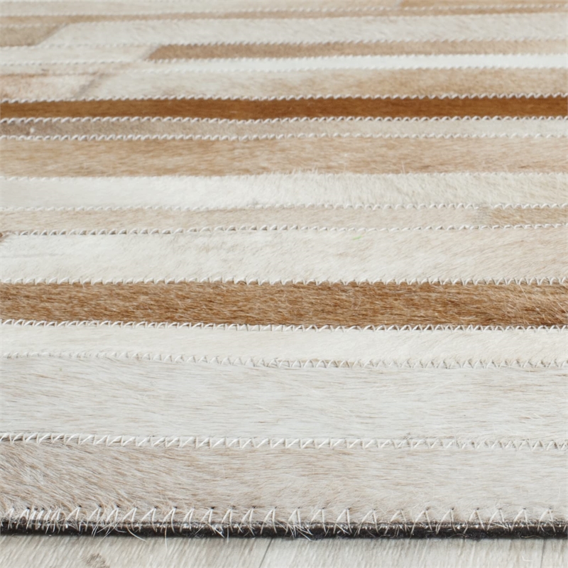 Safavieh Studio Leather 3' X 5' Hand Woven Leather Rug
