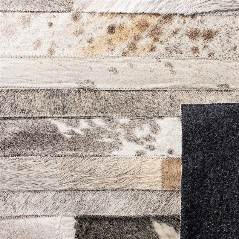 Safavieh Studio Leather 5' X 8' Hand Woven Leather Rug