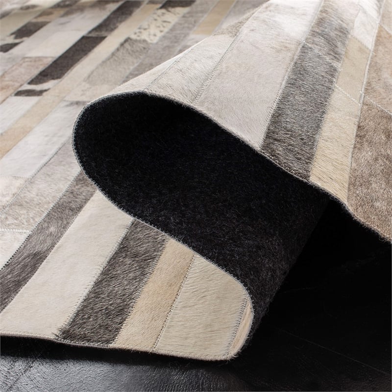 Safavieh Studio Leather 5' X 8' Hand Woven Leather Rug