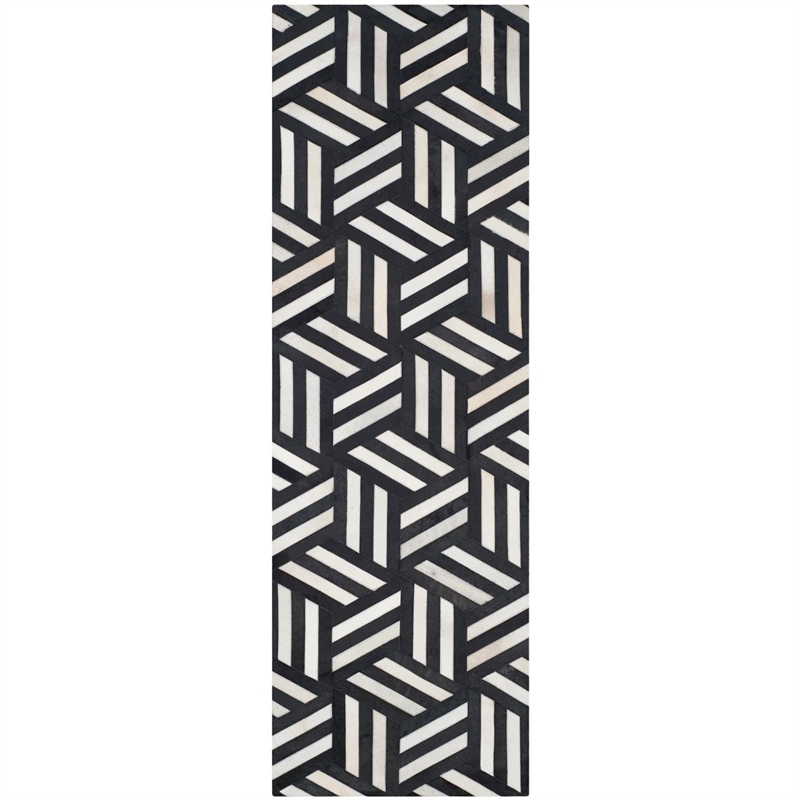 Safavieh Studio Leather 8' X 10' Hand Woven Leather Rug