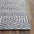Safavieh Straw Patch 5' X 8' Hand Woven Flatweave Rug in Blue