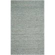 Safavieh Straw Patch 7' Square Hand Woven Flatweave Rug in Blue