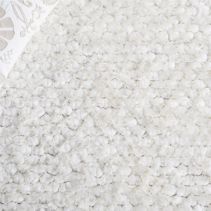 Safavieh Saint Tropez 9' X 12' Hand Woven Rug in Snow White