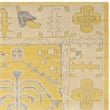 Safavieh Stone Wash 10' X 14' Hand Knotted Rug in Yellow