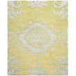 Safavieh Stone Wash 3' X 5' Hand Knotted Rug in Chartreuse