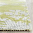 Safavieh Stone Wash 4' X 6' Hand Knotted Rug in Chartreuse