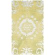 Safavieh Stone Wash 5' X 8' Hand Knotted Rug in Chartreuse