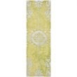 Safavieh Stone Wash 9' X 12' Hand Knotted Rug in Chartreuse