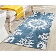 Safavieh Stone Wash 6' X 9' Hand Knotted Rug in Indigo