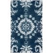 Safavieh Stone Wash 6' Square Hand Knotted Rug in Indigo