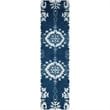 Safavieh Stone Wash 6' Square Hand Knotted Rug in Indigo