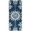 Safavieh Stone Wash 9' X 12' Hand Knotted Rug in Indigo
