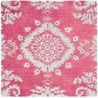 Safavieh Stone Wash 6' X 9' Hand Knotted Rug in Fuchsia