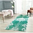 Safavieh Stone Wash 6' X 9' Hand Knotted Rug in Emerald