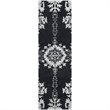 Safavieh Stone Wash 4' X 6' Hand Knotted Rug in Charcoal