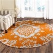 Safavieh Stone Wash 9' X 12' Hand Knotted Rug in Gold
