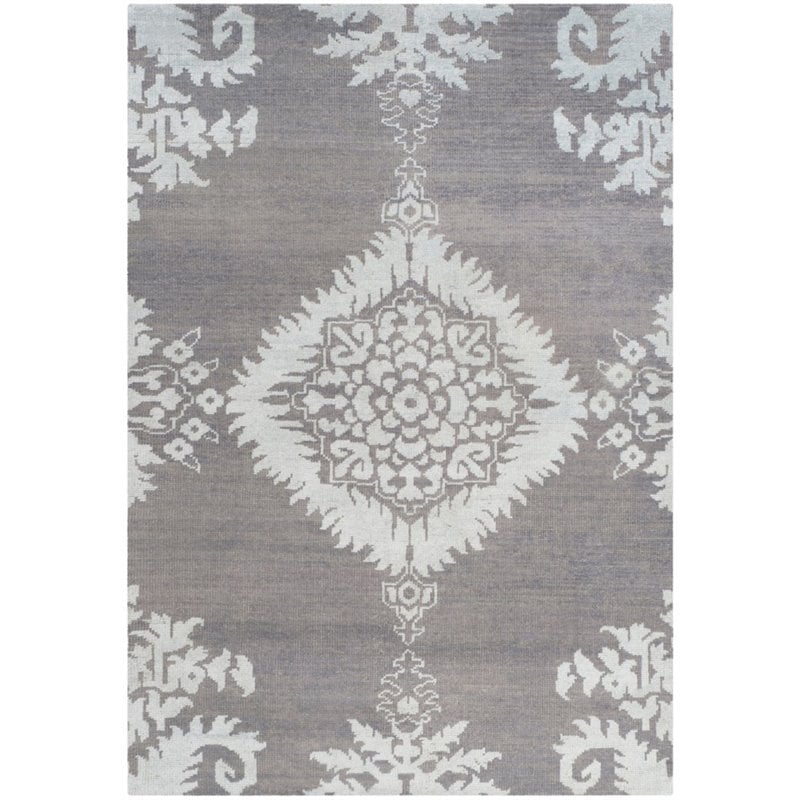 Safavieh Stone Wash 3' X 5' Hand Knotted Rug in Gray