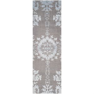 Safavieh Stone Wash 3' X 5' Hand Knotted Rug in Gray